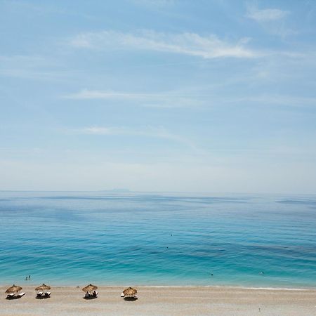 Palladium Beach Hotel- Private Beach Included Dhërmi Dış mekan fotoğraf