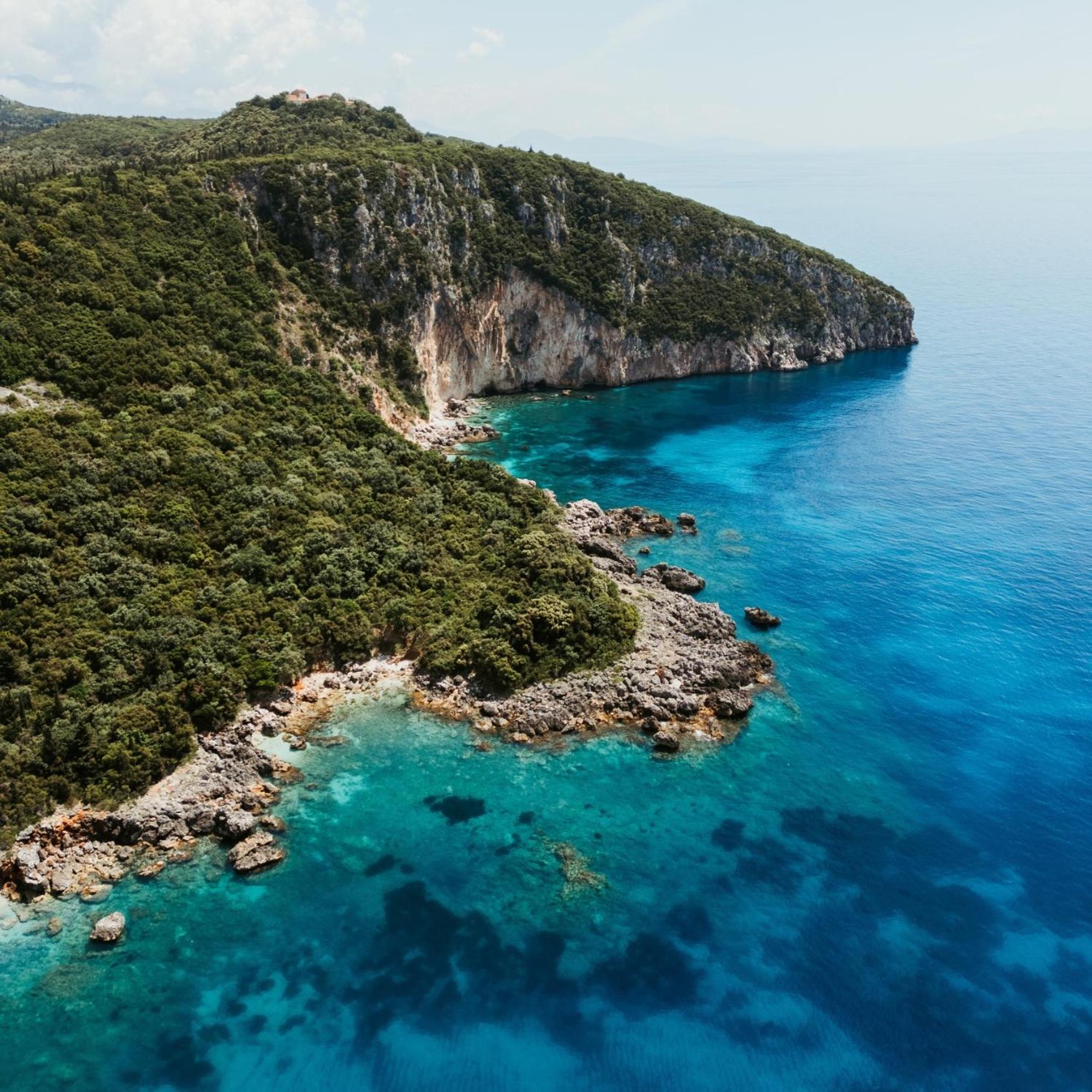 Palladium Beach Hotel- Private Beach Included Dhërmi Dış mekan fotoğraf