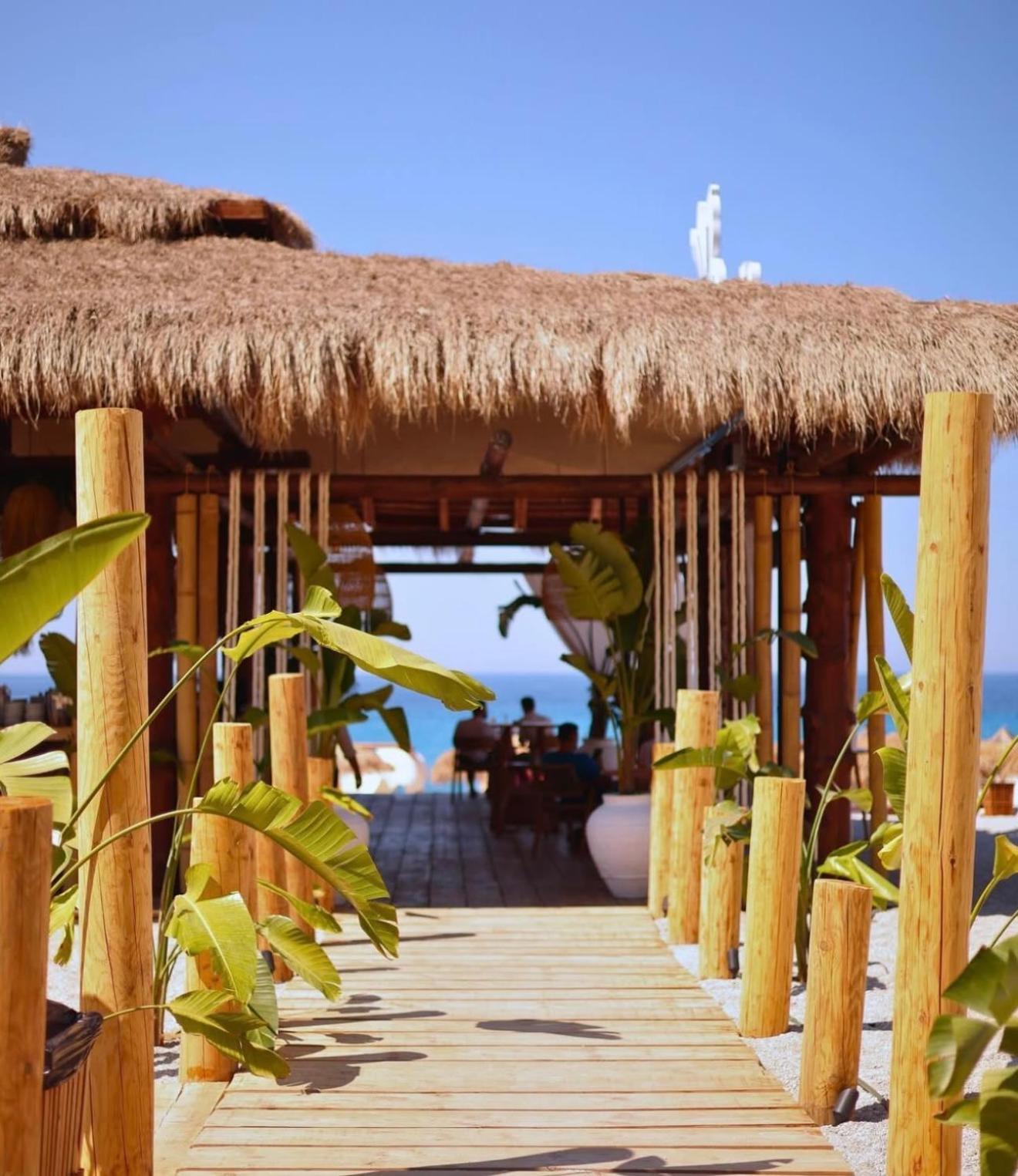 Palladium Beach Hotel- Private Beach Included Dhërmi Dış mekan fotoğraf